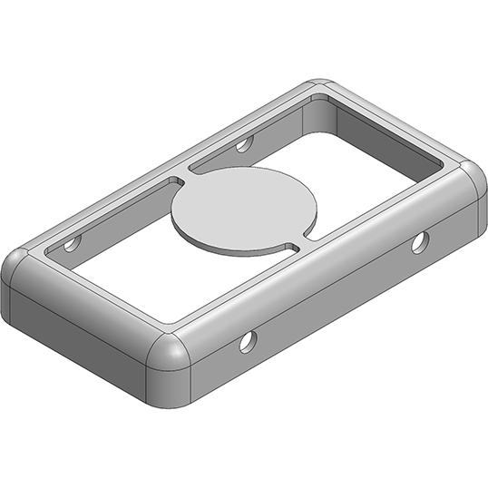 Masach Tech-MS193-10F null 19.3 x 10.5 x 3mm Two-piece Drawn-Seamless RF Shield/EMI Shield FRAME (CRS)