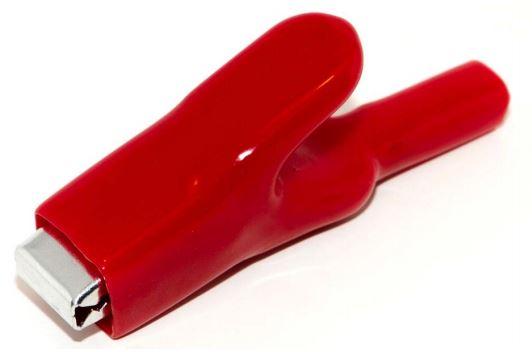 Mueller Electric-BU-121-2 Equipo de prueba electrónico del conector Conn Grounding&nbsp;Clip 1 POS Solder ST 1 Port Red