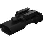 Conn Housing PL 3 POS 4mm Crimp ST Cable Mount Black MXP120 Sealed Bag