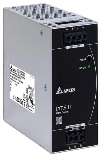Delta Electronics-DRL-24V480W1EN Alimentation électrique CA en CC AC/DC Power Supply Single-OUT 24V 20A 480W