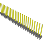 Conn Unshrouded Header HDR 24 POS 2.54mm Solder ST Top Entry Thru-Hole