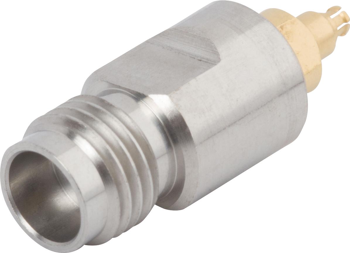 Amphenol SV Microwave-SF1116-6022 RF-Steckverbinder Conn 2.4mm-SMPS Adapter 0Hz to 50GHz 50Ohm ST F/F Gold Over Nickel Tray