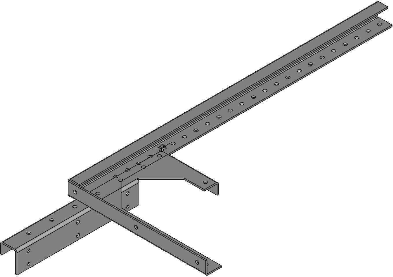 Hammond Manufacturing-CWHD10 电缆配件 Cable Accessories Hanger Steel Gray