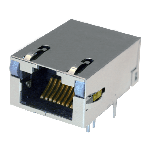 Conn RJ-45 F 8 POS 1.016mm/2.03mm Solder RA Thru-Hole 17 Terminal 1 Port