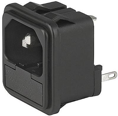 SCHURTER-4304.6028 Power Entry Modules Power Entry Module Unfiltered M 3 POS 250VAC 10A Fuse ST 1 Port