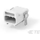 TE Connectivity-1-2834238-1 连接器插头及 PCB 插座 Conn Shrouded Header (4 Sides) RCP 3 POS 2.5mm Solder RA Thru-Hole Tray