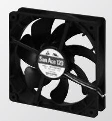 SANYO DENKI-9S1212L402 排风机和风扇 DC Fan Axial Ball Bearing 12V 120 X 120 X 25mm