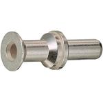 MALE CRIMP CONTACTS, SILVER PLATED