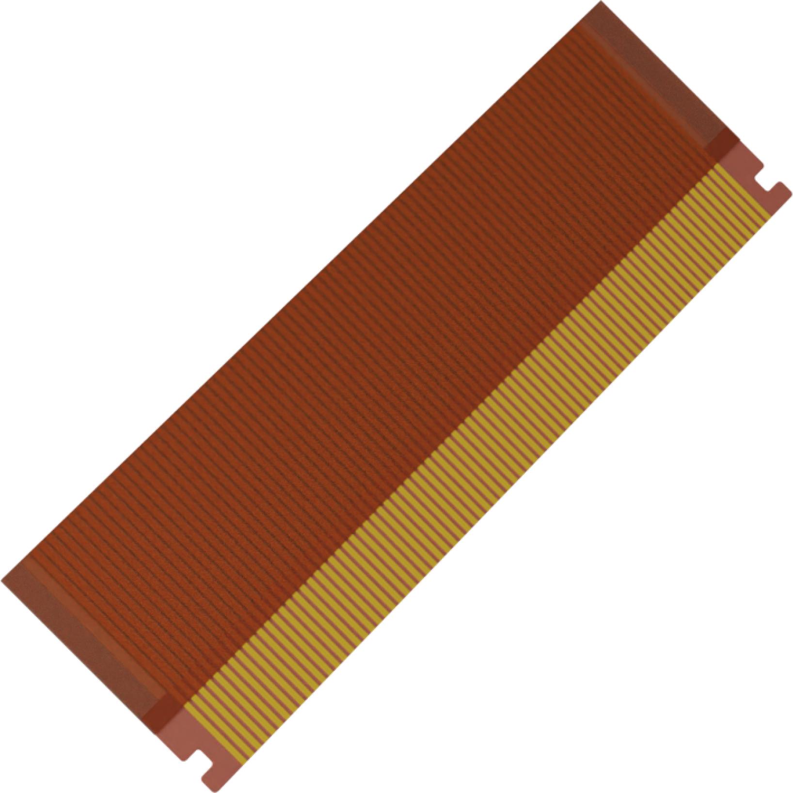 Molex-0150260480 Assemblaggio cavo a nastro piatto Cable Assembly 0.102m 0.5mm 80 to 80 POS FFC Jumper to FFC Jumper M-M Premo-Flex LVDS Jumper Bag