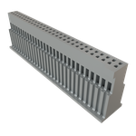 Conn Housing RCP 60 POS 1.27mm Crimp ST Cable Mount Black Tube