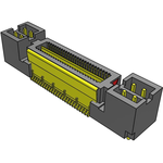 Conn Micro High Speed Terminal Strip HDR 8Power/52Signal POS 0.635mm Solder ST Edge Mount T/R
