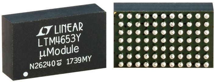 Analog Devices-LTM4653EY#PBF DC to DC Converter and Switching Regulator Module EN55022B Compliant 58V, 4A Step-Down DC/DC µModule Regulator