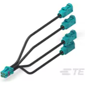 TE Connectivity-2360001-3 Andere Kabelbaugruppen Female - Female MATE-AX Cable Assembly
