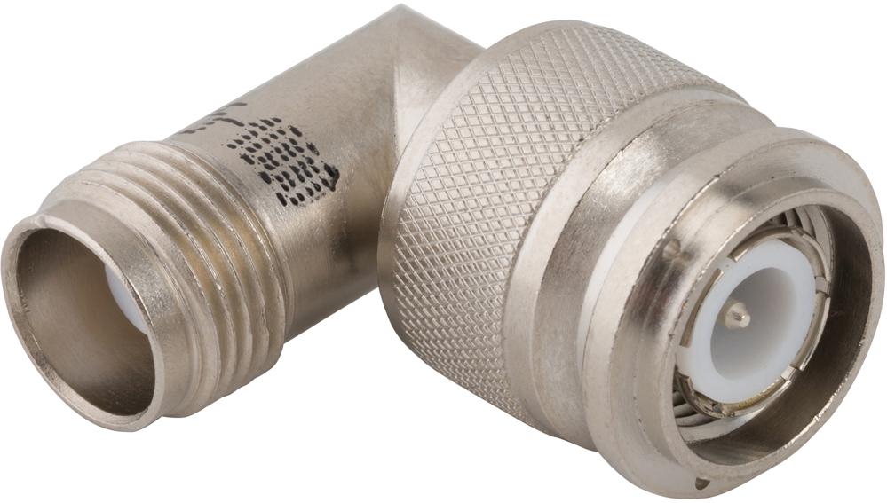 Amphenol RF-000-79125-1000 RF-Steckverbinder Conn TNC Adapter 0Hz to 11GHz 50Ohm RA F/PL Silver Bag