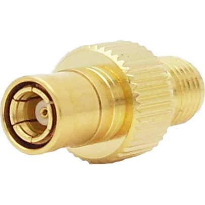 Amphenol RF-242145 RF-Steckverbinder Conn SMA-SMB Adapter 4GHz 50Ohm ST F/PL Gold