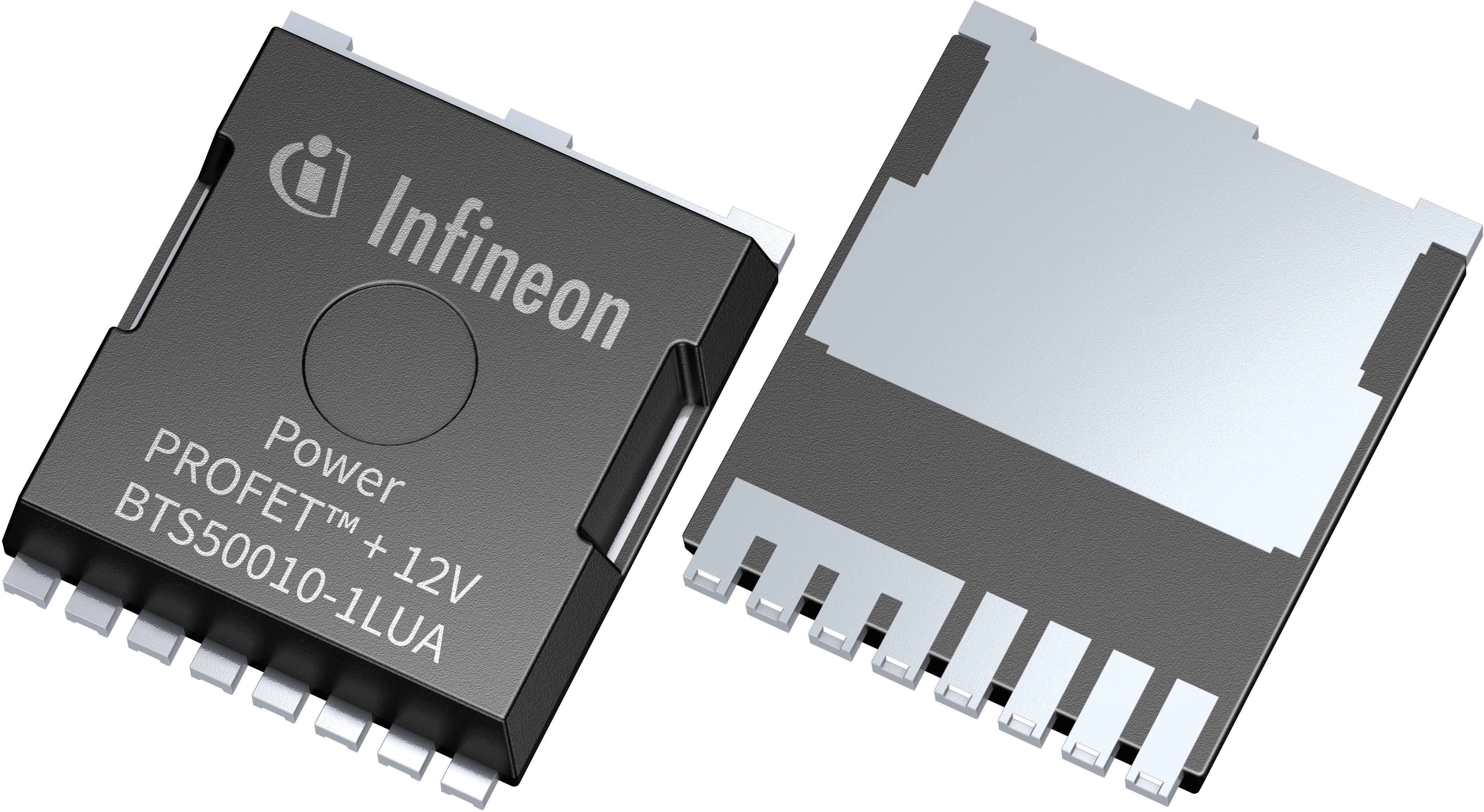 Infineon Technologies AG-BTS50010-1LUA Strombegrenzungsschaltern Current Limit SW 1-IN 1-OUT to 35.3V 46A Automotive 9-Pin(8+Tab) HSOF T/R