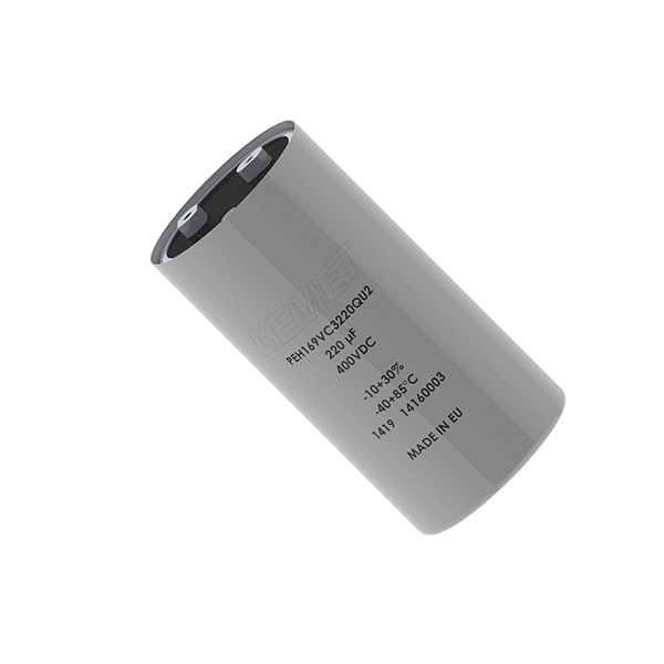 KEMET Corporation-PEH169MC447VMB2 铝电容器 Cap Aluminum Lytic 4700uF 63V 20% (35 X 75mm) Stud Mount Screw 0.023 Ohm 8.8A 14000h 85°C Bag