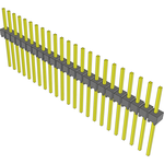 Conn Unshrouded Header HDR 23 POS 2.54mm Solder ST Top Entry Thru-Hole Bulk