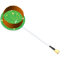 taoglas-EAHP.125.01.0100D 天线  Embedded Active Quad Helix Antenna for GNSS L1/L2/L5 with L-Band - 100mm RG-174 and SMA(M)