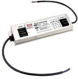 MEAN WELL-ELG-240-24 LED Power Supplies AC/DC LED Power Supply 240W Single 4-Pin