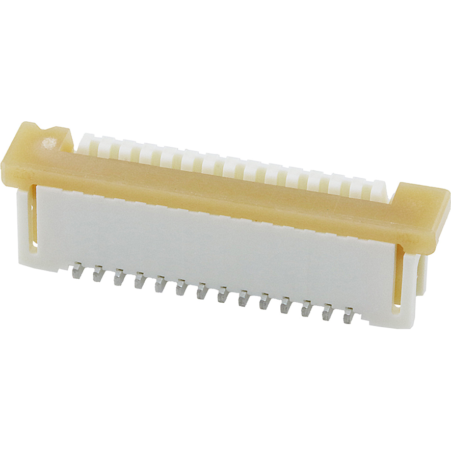 Molex-52610-1471 FFC-FPC 连接器 Conn FFC/FPC Connector SKT 14 POS 1mm Solder ST SMD Easy-On™ T/R