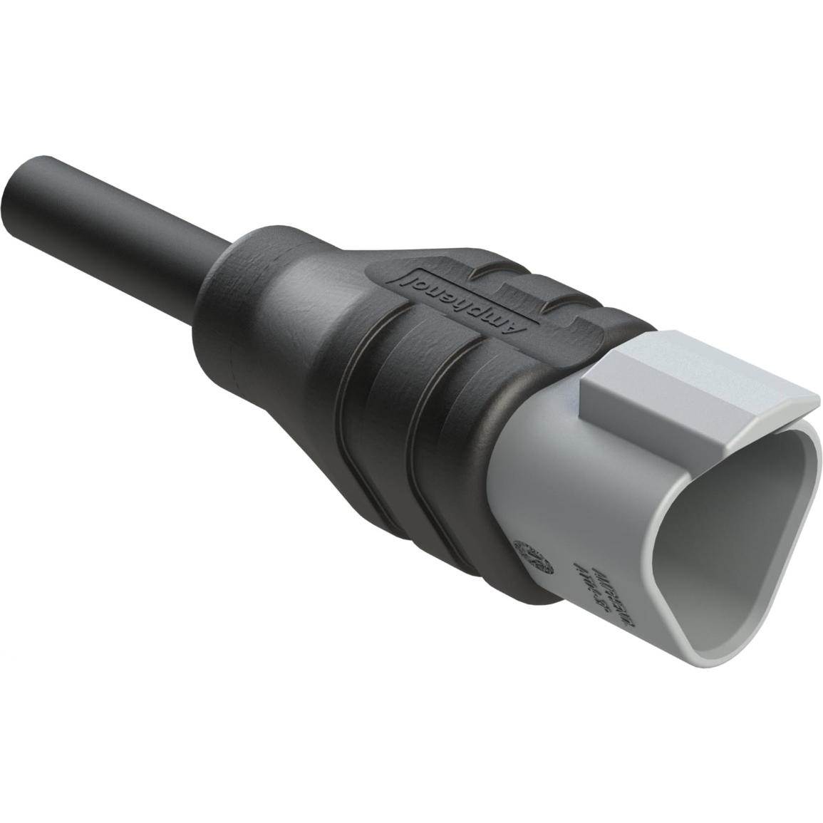 Amphenol-AT04GY-3P-N-TPE-M2 Andere Kabelbaugruppen Cable Assembly Molded 2m 18AWG Wire to Board 3 POS M Box