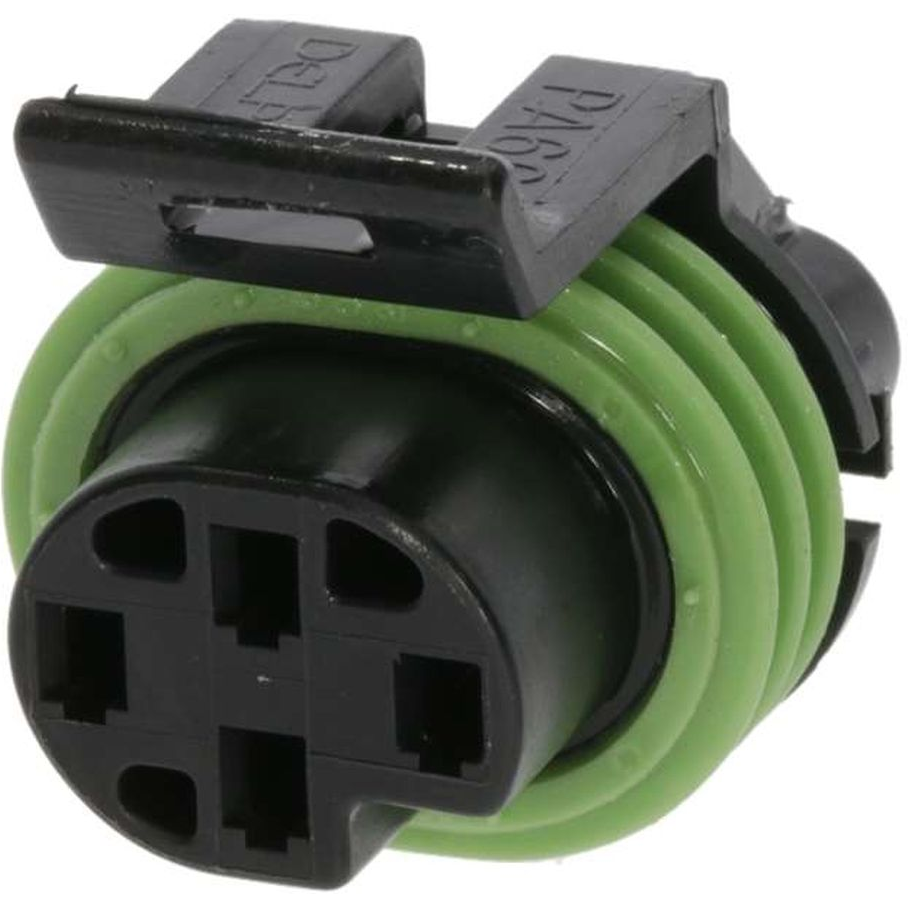 Delphi-12065298 分立接线罩连接器 Conn Housing F 4 POS Crimp ST Cable Mount Black