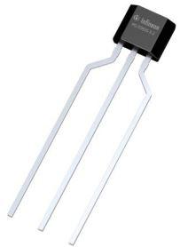 Infineon Technologies AG-TLV49613TBXALA1 Sensor de efecto Hall Hall Effect Sensor 25mA Latch 3.3V/5V/9V/12V/15V/18V/24V 3-Pin TO-92S Ammo