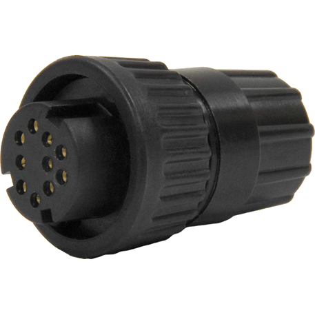 Conxall-W3282-10SG-328 Connector Circular Conn Circular SKT 10 POS Solder Cup ST Cable Mount 10 Terminal 1 Port Bulk