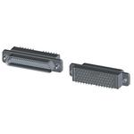 Conn Micro-D SKT 100 POS 0.635mm Solder ST Thru-Hole 100 Terminal 1 Port