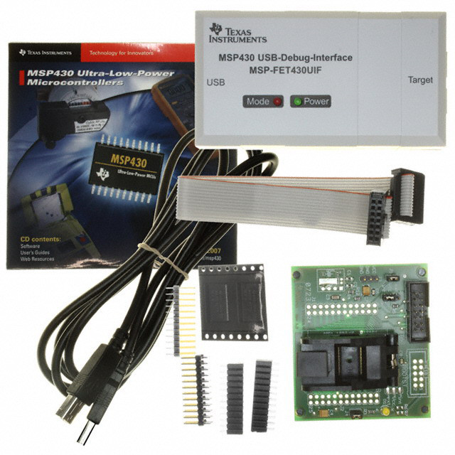 Texas Instruments-MSP-FET430U48  MSP430 Microcontroller USB Interface Emulator