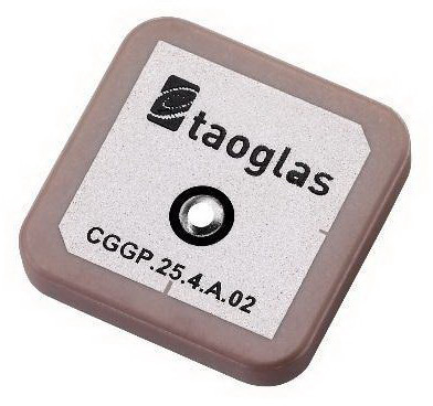 Taoglas-CGGP.25.4.A.02 Antennas Antenna GPS/GLONASS 5dBi Gain 1610MHz 2-Pin Tray