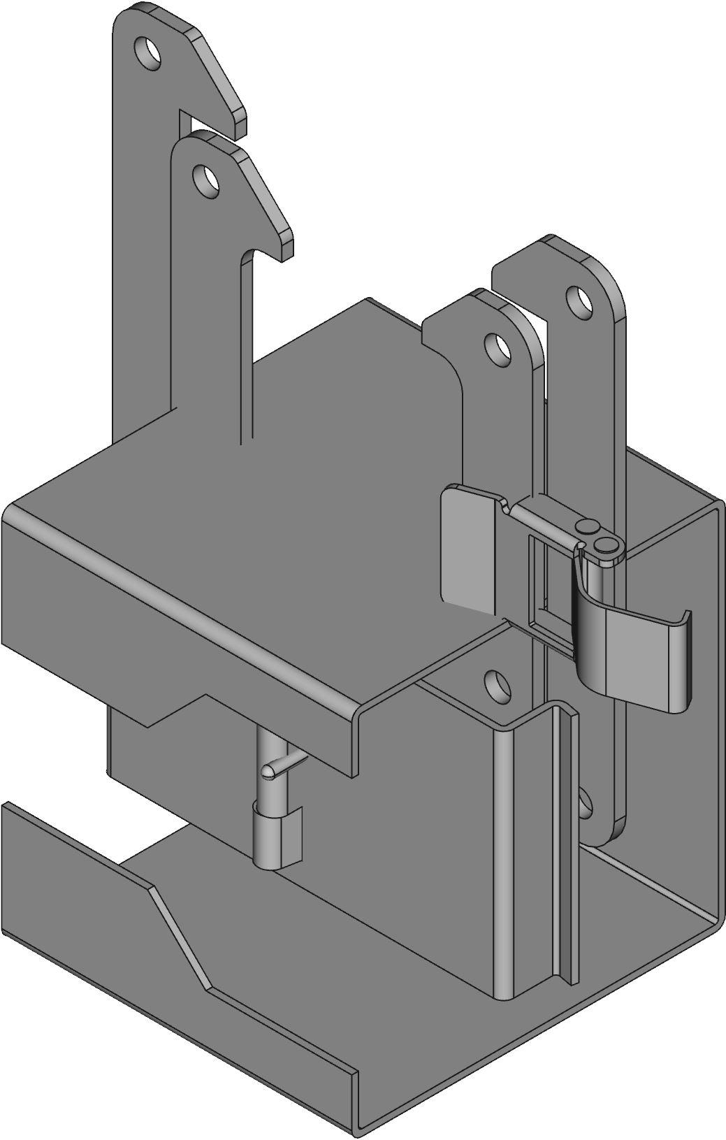 Hammond Manufacturing-1485CRE Verdrahtungskanäle Wireway Solid Wall Square Screw Steel Gray
