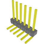 Conn Unshrouded Header HDR 6 POS 2.54mm Solder RA Side Entry Thru-Hole Bulk