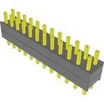 Conn Board Stacker HDR 24 POS 2.54mm Solder ST Top Entry Thru-Hole Bulk