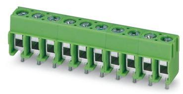PHOENIX CONTACT-1989528 Steckverbinder, Klemmenblöcke Conn PC Terminal Block 10 POS 5mm Solder Thru-Hole 17.5A Cardboard