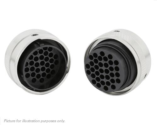 SOURIAU-UTG62235PN Conector circular Conn Circular PIN 35 POS Crimp ST Cable Mount 35 Terminal 1 Port