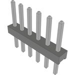 Conn Unshrouded Header HDR 6 POS 2mm Solder ST Top Entry Thru-Hole Bulk