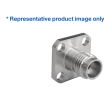 Bulgin Components PLC-RF292A4JAAA RF-Steckverbinder 2.92mm Series Socket 4 Hole Flange