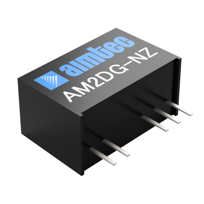 Aimtec-AM2DG-24158.7DH30-NZ 直流-直流转换器和开关式调节器模块 Module DC-DC 24VIN 2-OUT 15V/-8.7V 0.08A/-0.04A 2.1W 5-Pin SIP Module