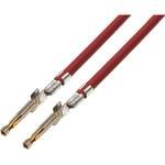 Cable Assembly UL 1061 0.15m 16AWG Crimp Terminal to Crimp Terminal 1 to 1 POS F-F Crimp-Crimp Bag
