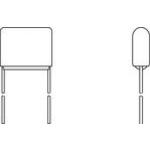 Cap Film 0.1uF 630V PET 5% (17.5 X 5.2 X 9.9mm) Radial Wound 15mm 105°C Loose