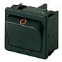 Marquardt Switches-1802.1121 Switch Rocker Switch Rocker ON OFF DPST Quick Connect Curved Rocker 15A 250VAC 1118.55VA 100000Cycles