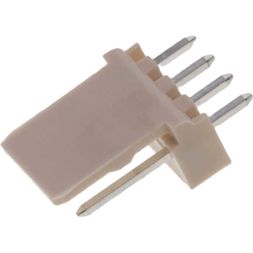 Molex-22-04-1041 Steckverbinderleisten und Leiterplattenbuchsen Conn Wire to Board HDR 4 POS 2.5mm Solder ST Top Entry Thru-Hole Mini-Latch/KK Bag