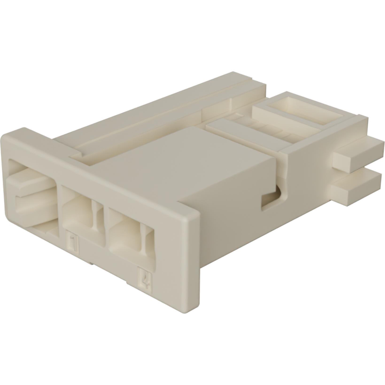 Molex-2058272042 Connector Discrete Wire Housing Conn Housing RCP 4 POS 1.8mm Crimp ST Cable Mount Natural Bag