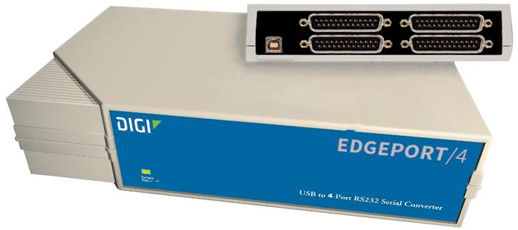 Digi International-EP-USB-4-D25 Specialized Interfaces Interface Converter