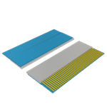 Cable Assembly 0.5m 0.5mm 40 to 40 POS FFC to FFC Bulk