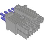Samtec-MMSD-05-22-L-20.00-S-P Cable Assembly AC Power Cable Assembly 0.508m Power 10 POS SKT Crimp 22AWG