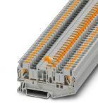 PHOENIX CONTACT-PT 2.5-MTB Blocs de raccordement de terminaux Conn Knife Disconnect Terminal Block 2 POS Push-In Spring DIN Rail 16A