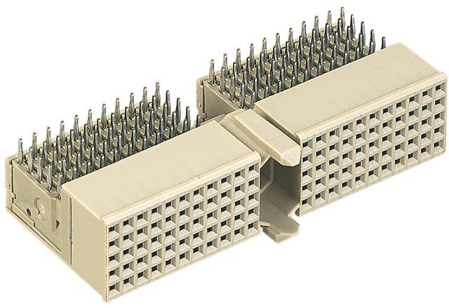 HARTING-17211102101 Steckverbinder, Mutterplatine Conn Hard Metric F 110 POS 2mm Press Fit RA Thru-Hole Tube